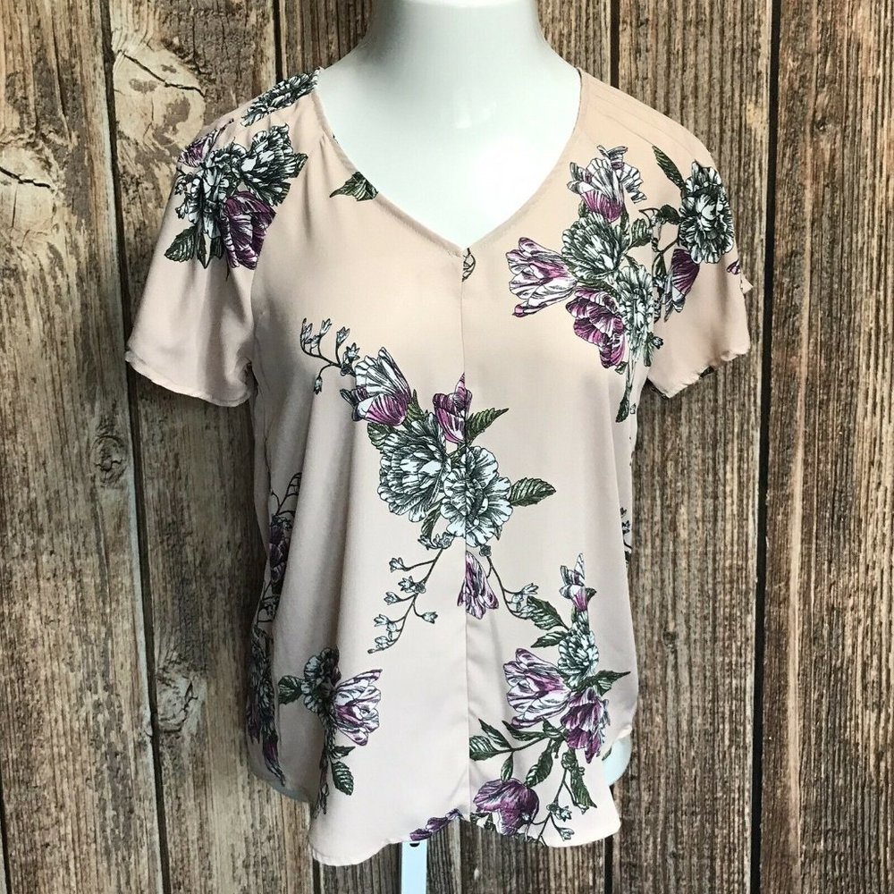 Grayson Threads Pink Shirt ~ Sz M  ~ Short Sleeve